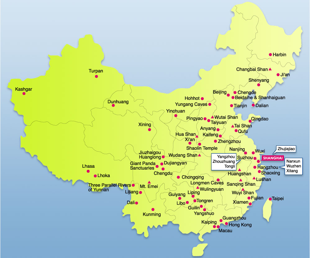 chine shenyang carte